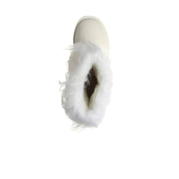 NEW BEARPAW Boo Real White Lamb Fur Lined Boots Womens Size 6 uk 4.5 eu 37 NIB - Picture 15 of 15
